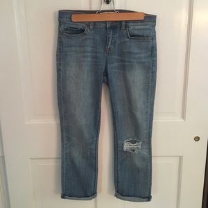 Crop Mid-Rise Jeans